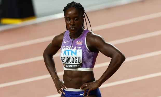 Victoria Ohuruogu ran in the individual 400m at the Budapest worlds last year, going out in the semi-finals, but was pulled from the relay. Photograph: Bernadett Szabó/Reuters (Image obtained at theguardian.com)
