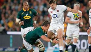Jonny May says he was on his best form in South Africa. Photograph: Gianluigi Guercia/AFP/Getty Images Jonny May says he was on his best form in South Africa. Photograph: Gianluigi Guercia/AFP/Getty Images