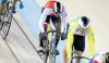 Kwesi Browne(TTO) during the first round of the Men’s Keirin. He placed third and didn’t automatically advance, but got into the semifinals with a win in the Repechage on day 2 of the Elite Pan American Track Championships at the National Cycling Centre, Couva, yesterday. PHOTO: RICHARD LYDER/ CA IMAGES Kwesi Browne(TTO) during the first round of the Men’s Keirin. He placed third and didn’t automatically advance, but got into the semifinals with a win in the Repechage on day 2 of the Elite Pan American Track Championships at the National Cycling Centre, Couva, yesterday. PHOTO: RICHARD LYDER/ CA IMAGES