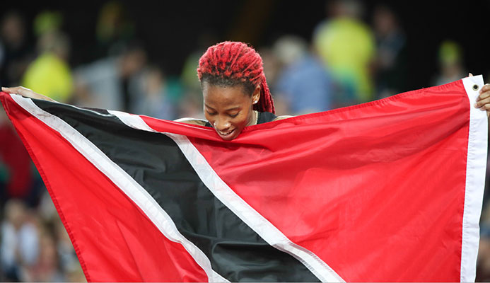 Trinidad and Tobago's National Champion Michelle Lee Ahye. Photo: Allan_V._Crane