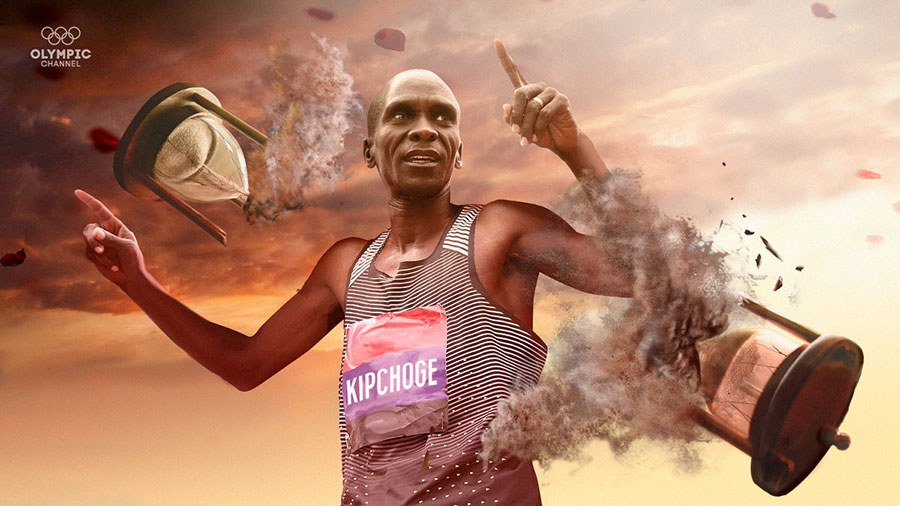 HISTORY MADE.@EliudKipchoge becomes the first athlete to run a marathon in under two hours.  Vienna, Austria. 12 October 2019.#INEOS159 #NoHumanIsLimited