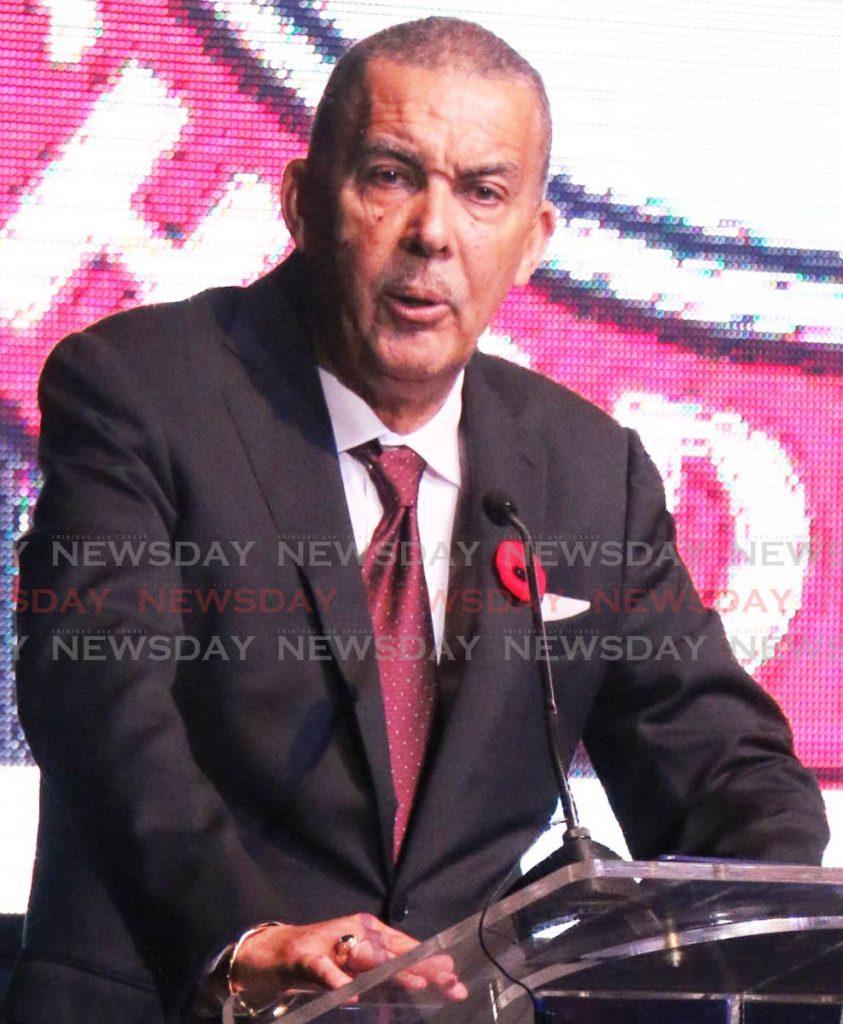 Former president Anthony Carmona. - ANGELO M MARCELLE