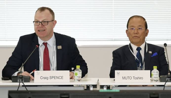  Toshiro Muto, the chief executive of the Tokyo Olympic organising committee, said the outbreak could ‘throw cold water’ on preparations. Photograph: AP