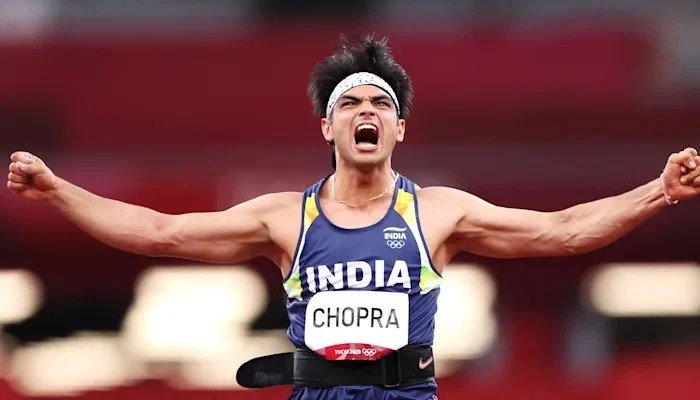 India's Olympic gold medalist Neeraj Chopra.