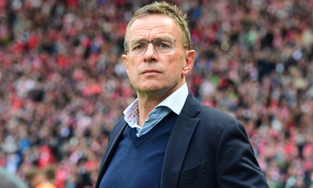 Ralf Rangnick had two successful spells as manager of RB Leipzig but his biggest influence came behind the scenes. Photograph: Clemens Bilan/EPA
