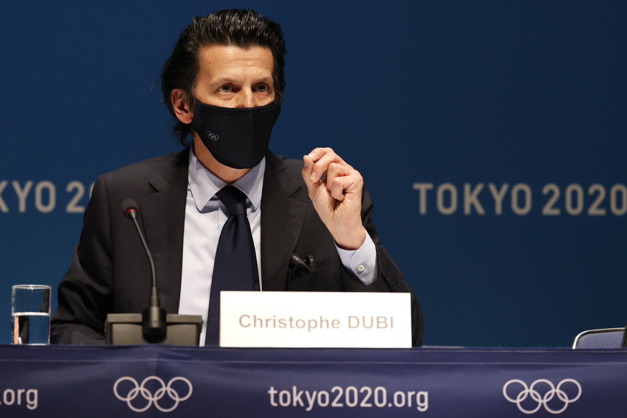 Christophe Dubi, IOC executive director for the Olympic Games, has attempted to reassure athletes and the Japanese population ©Getty Images