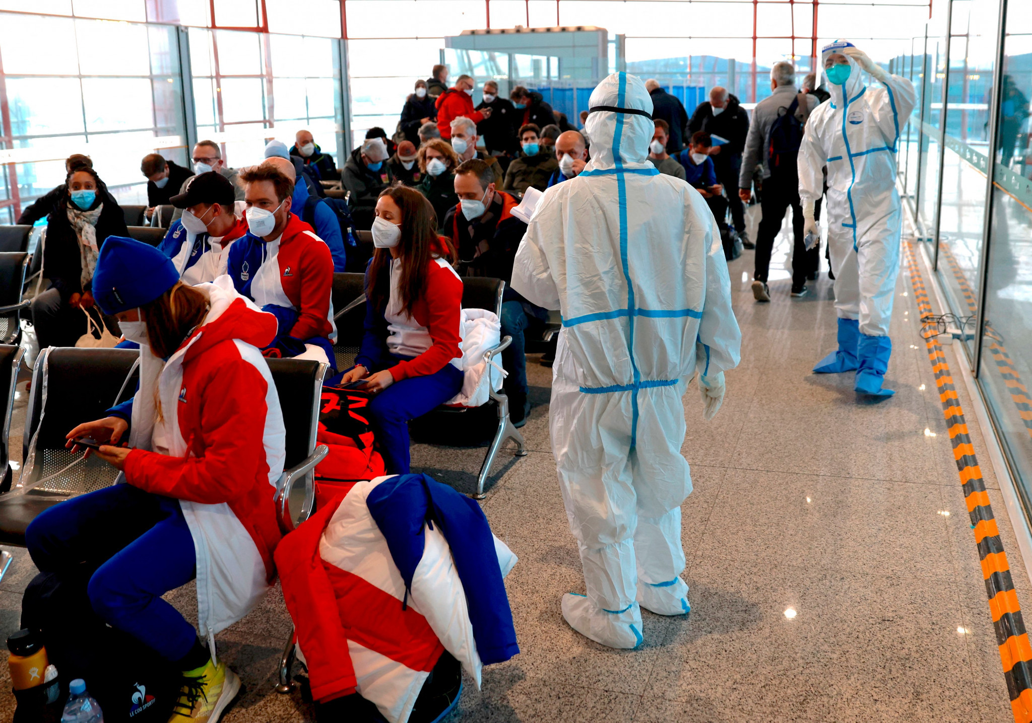 Beijing 2022 have provided the latest daily update of airport and closed loop test results ©Getty Images