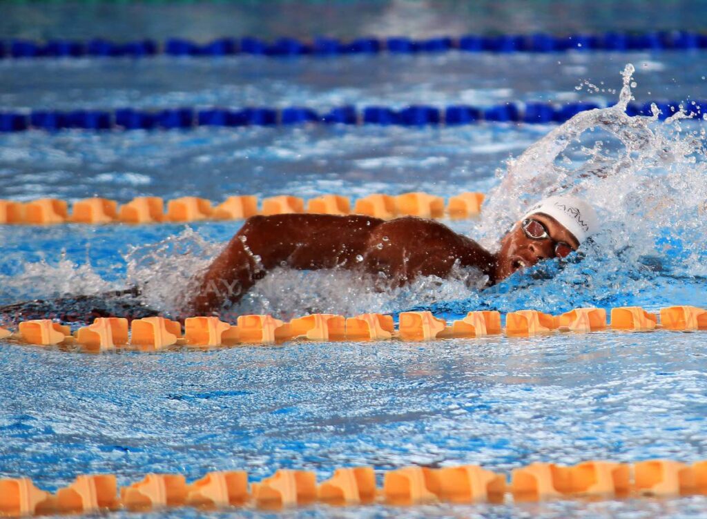 FILE PHOTO: TT swimmer Nikoli Blackman - Lincoln Holder (Image obtained at newsday.co.tt)
