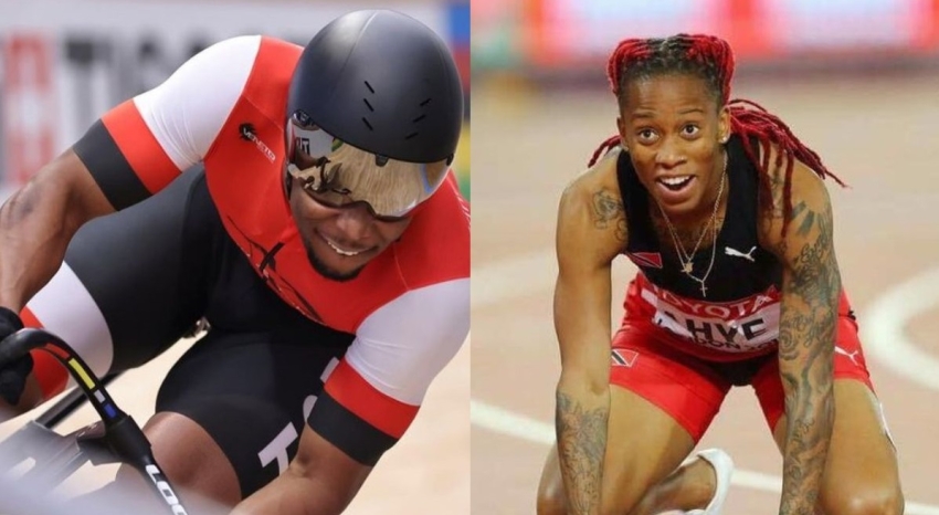 Nicholas Paul and Michelle-Lee Ahye were responsible for three of Trinidad and Tobago's four medals at the 2023 Pan American Games in Santiago, Chile. (Image obtained at sportsmax.tv)
