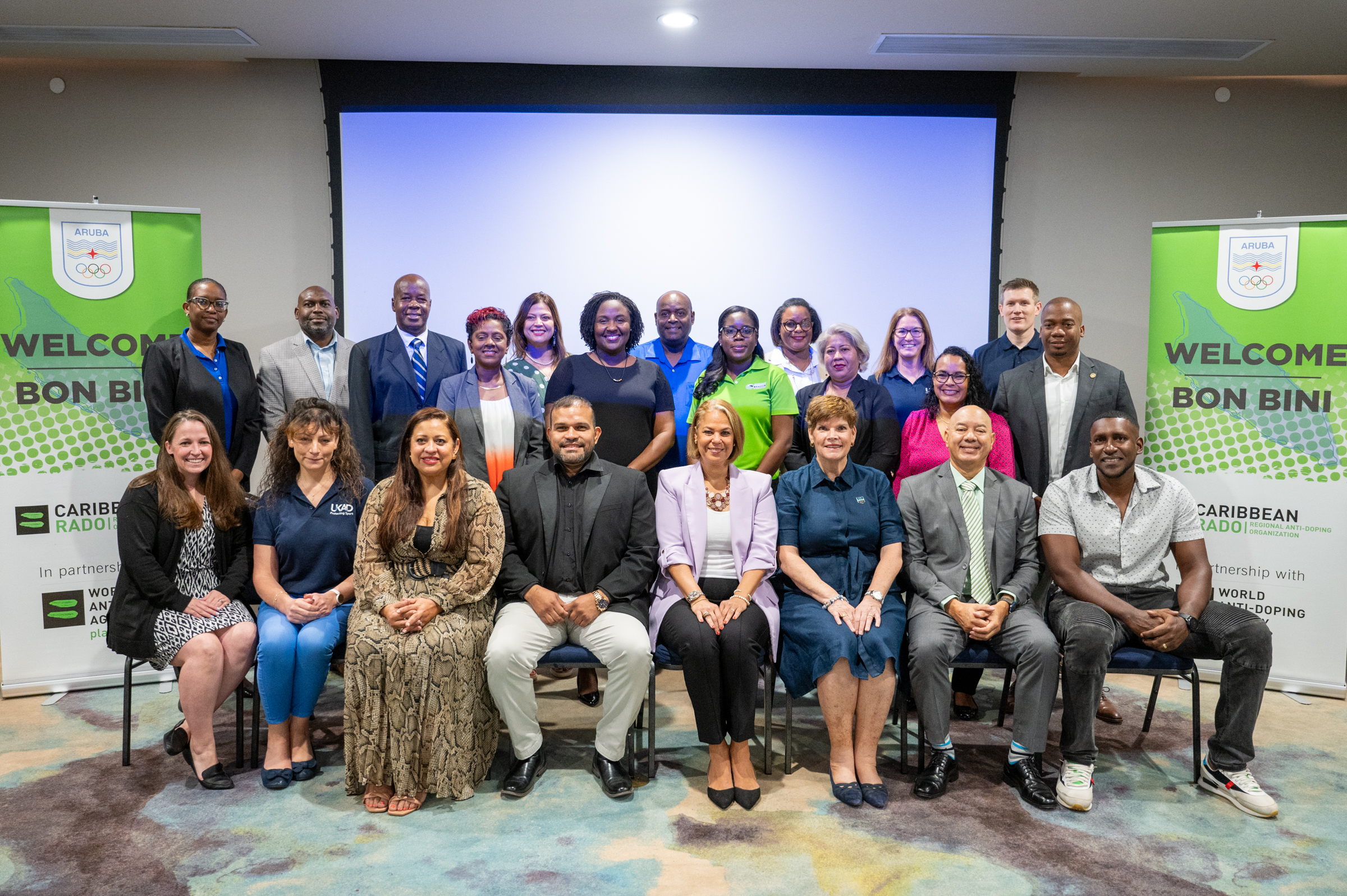  Participants in the Regional Anti-Doping Educator Instructor Training (Source: Caribbean RADO)