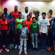 Positive Advice from Kieron Pollard and Marc-Anthony Honore at the Trinidad and Tobago Olympic Committee 2015 Youth Sports Camp