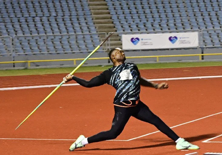 2012 OLYMPIC CHAMPION: Keshorn Walcott (Image obtained at trinidadexpress.com)