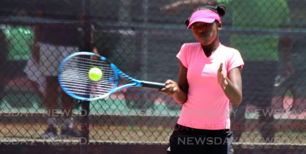 Trinidad and Tobago tennis player Makeda Bain. - File Photo (Image obtained at newsday.co.tt)